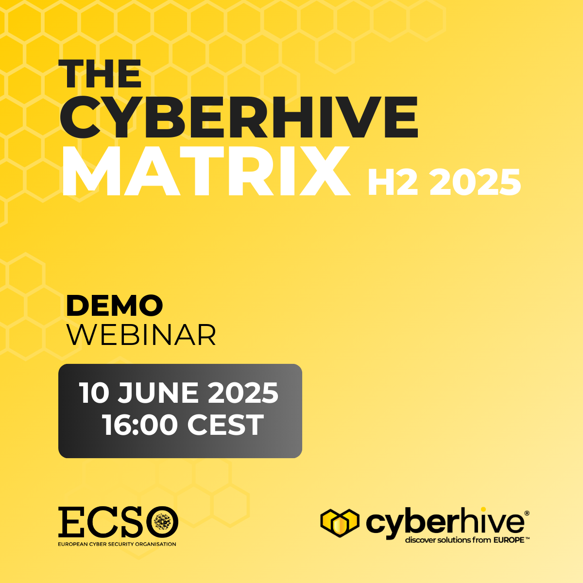 Webinar Cyberhive Matrix